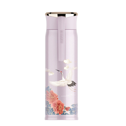 Insulated bottle tea pink