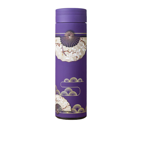 Purple bottle tea infuser