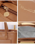details handbag isotherm brown