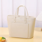 handbag isotherm white leather