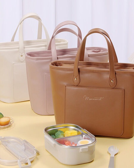 handbag isothermal meals woman