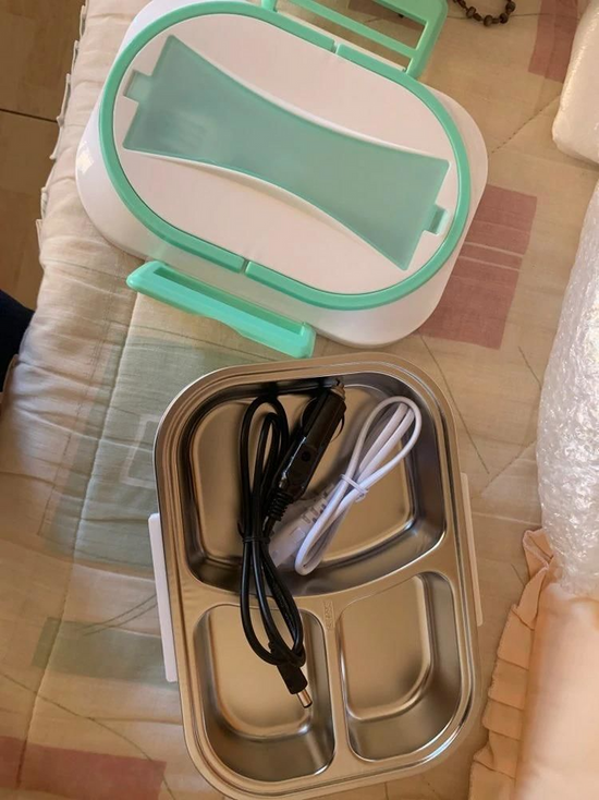 review heated lunch box