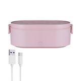Lunch box heater USB pink