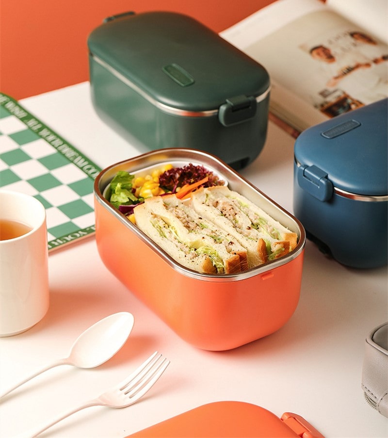 lunch box heating car meals