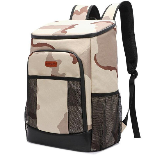 sac à dos thermique isotherme camouflage marron 30 litres