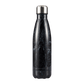 insulated Stainless Steel Water bottle black marble
