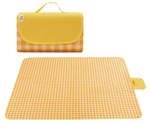 Waterproof blanket picnic orange carpet