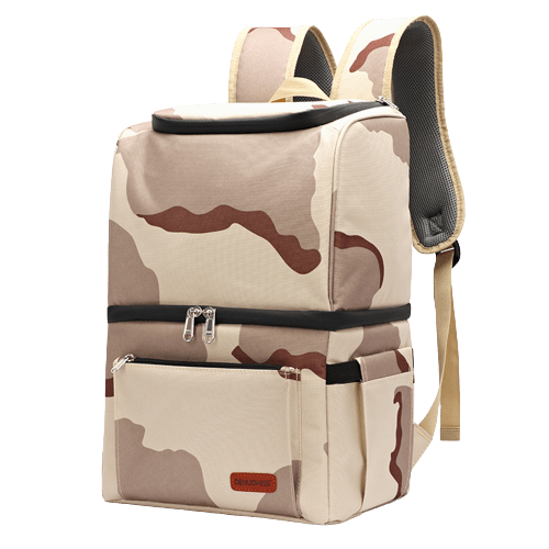 backpack camouflage cooler