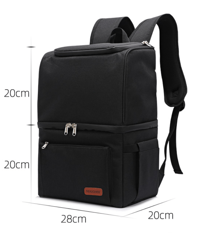 backpack cooler black size