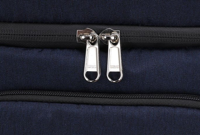 backpack isothermal meal blue zipper