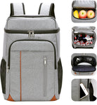 backpack isothermal meal gray detail
