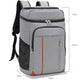 backpack isothermal meal grey size