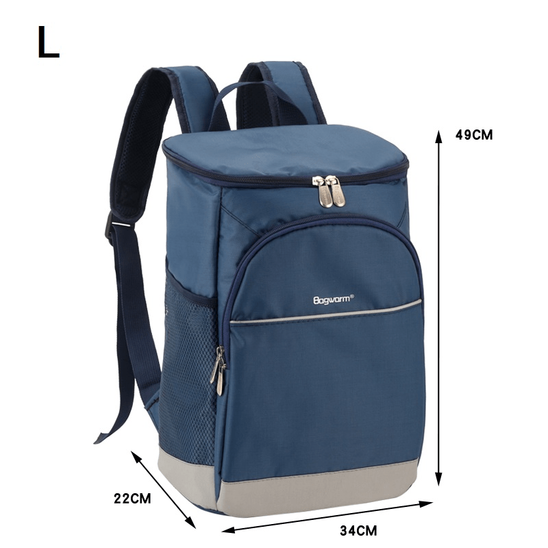 backpack isothermal thermos blue sizes 36L