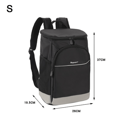 backpack isothermal thermos black 18L