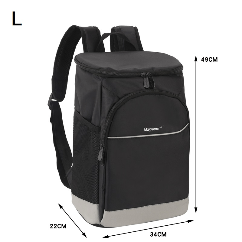 backpack isothermal thermos black 36L