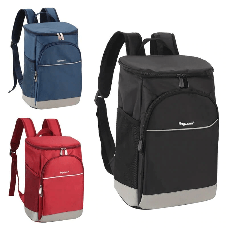 backpack isothermos red blue black