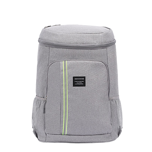 backpack lunch grey