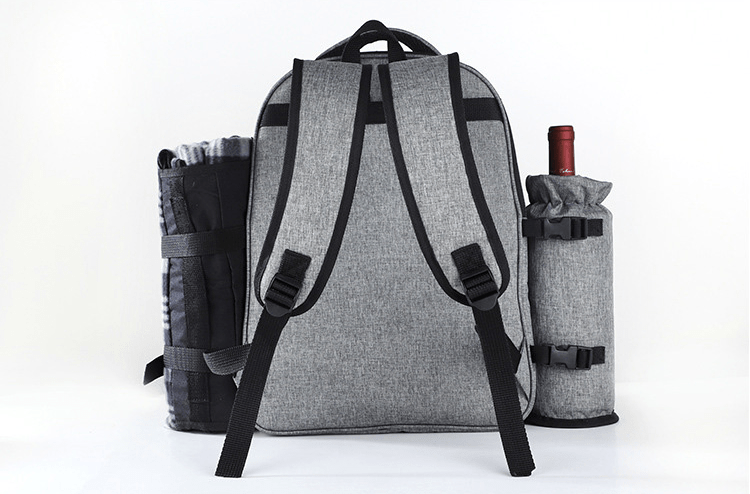 backpack picnic grey behind