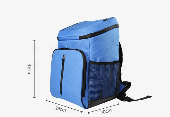 backpack thermal blue sizes