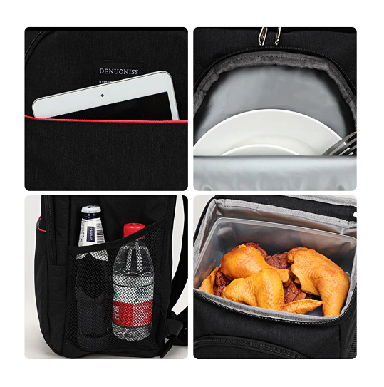 backpack thermos compartments