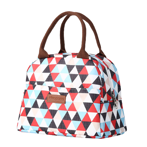 bag isothermal meal triangular multicolor
