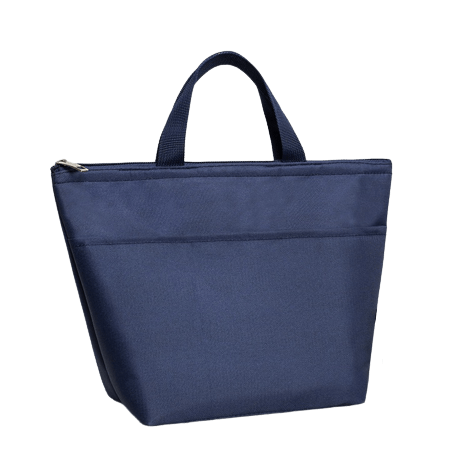 bag isothermal meal woman blue