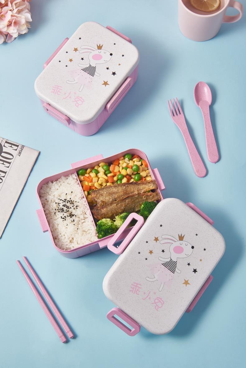 bento-japanese-pink-cute-lapin-compartments
