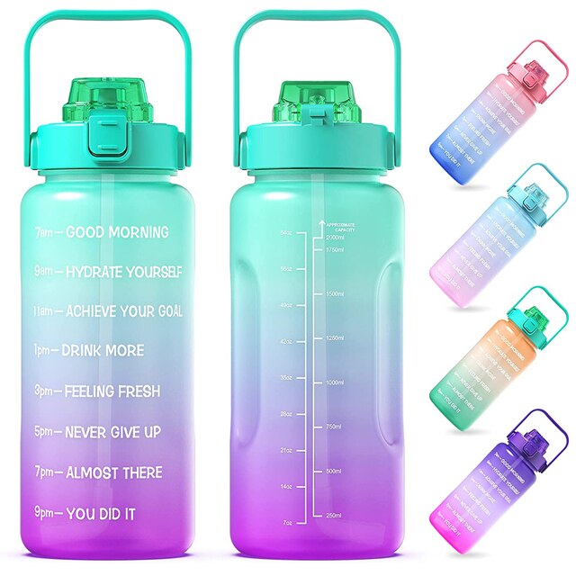 bottle sport green violet 2L