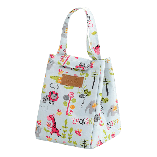 Lunch bag isotherme motif animaux enfant