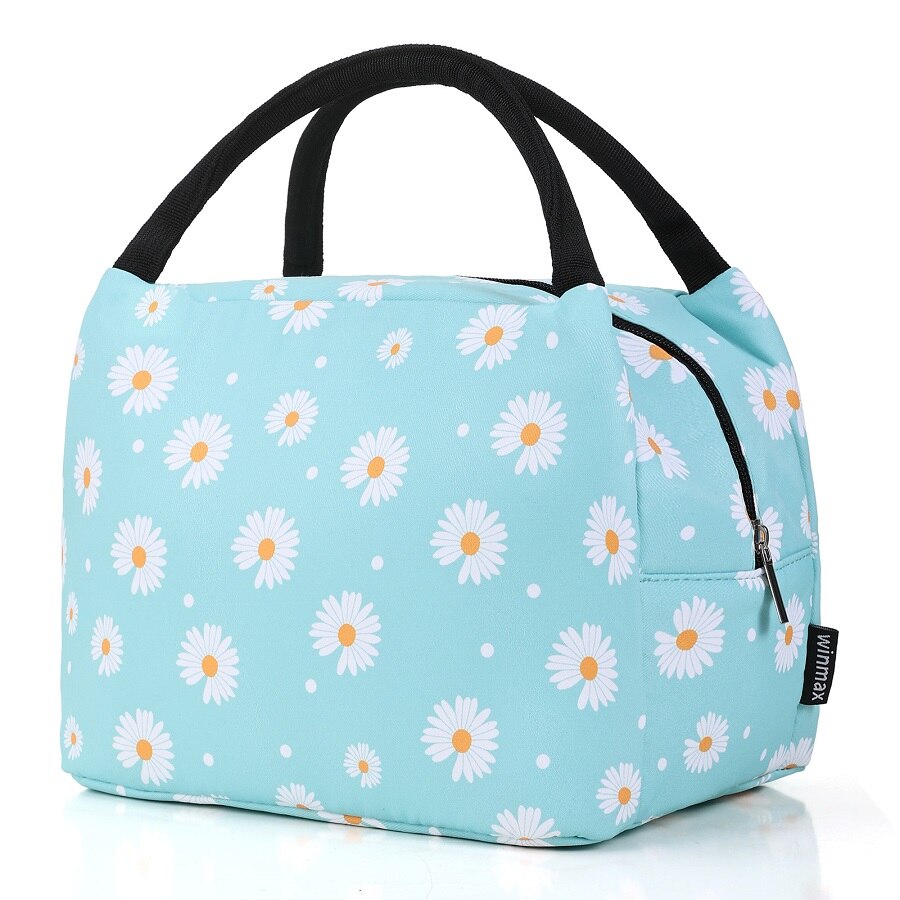 lunch bag isothermal daisy