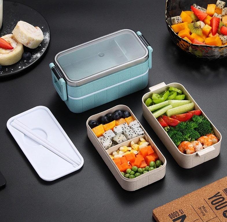 lunch box bento japonais avec repas