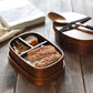 Lunch Box Japanese Wood