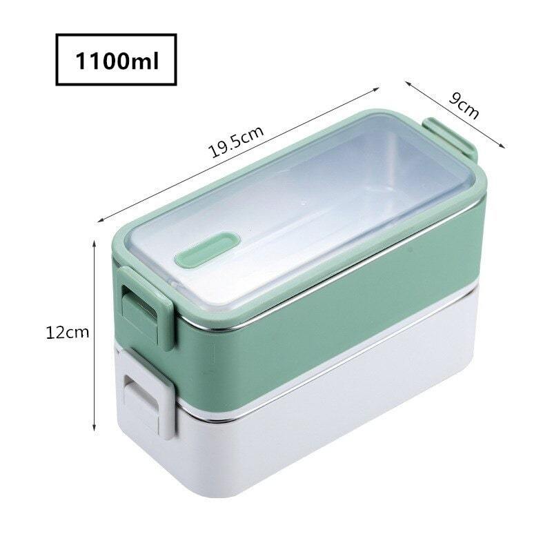 dimensions lunch box isotherme deux compartiments