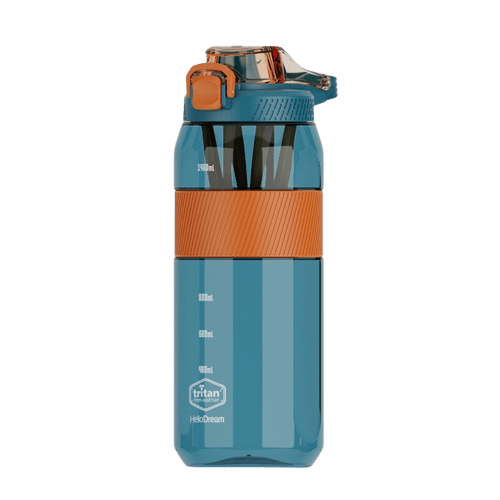 orange sport green bottle