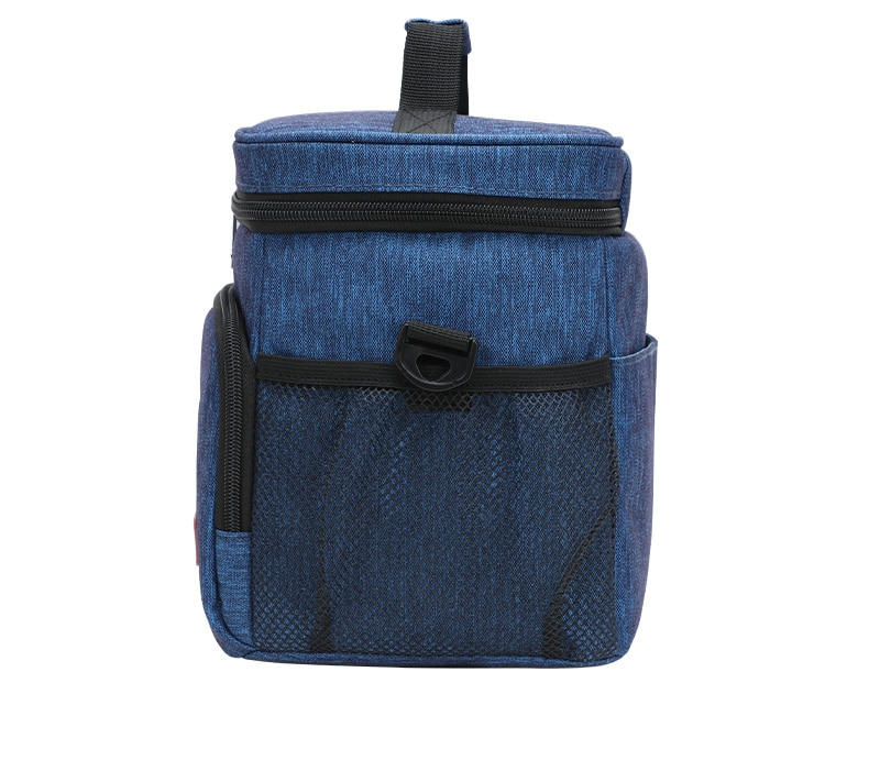 pochette glaciere souple bleue 9 litres