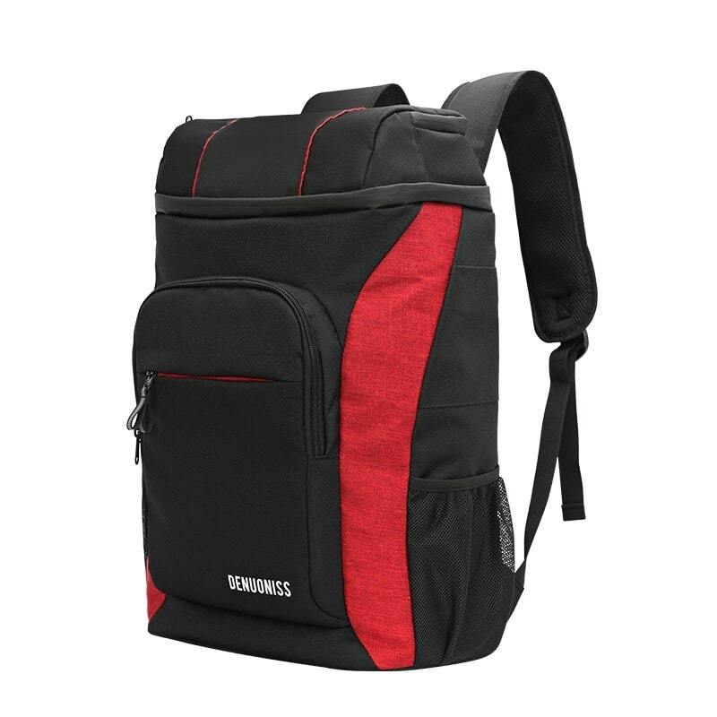 sac à dos thermique isotherme 30l rouge et noir