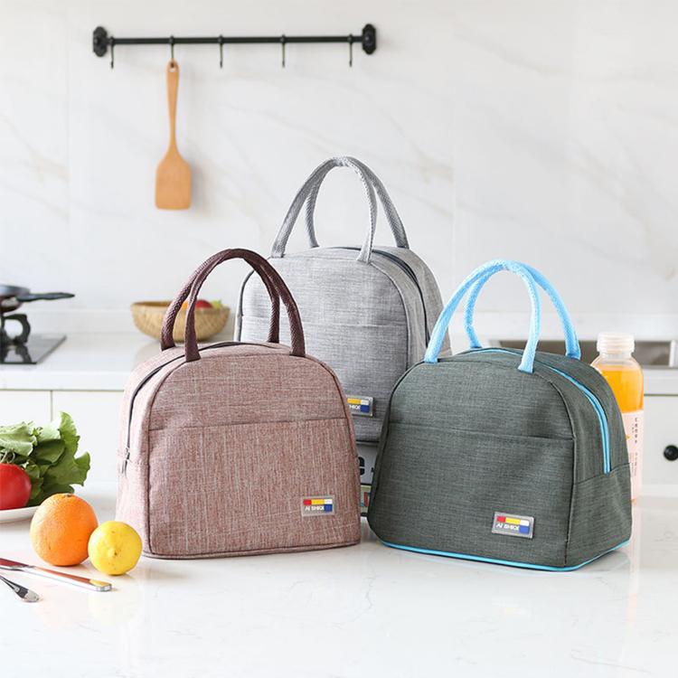 sac a repas dejeuner trois couleurs