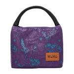 sac isotherme pour repas violet motif nature