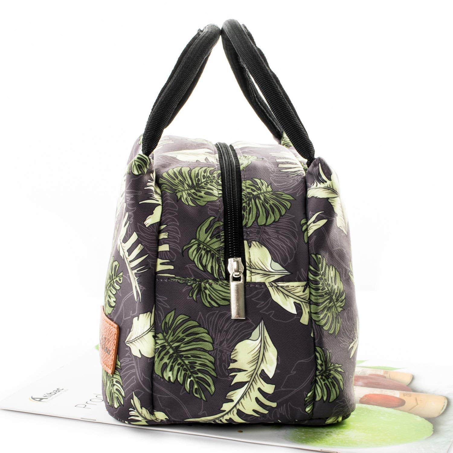 Lunch Bag Tropical Leaves