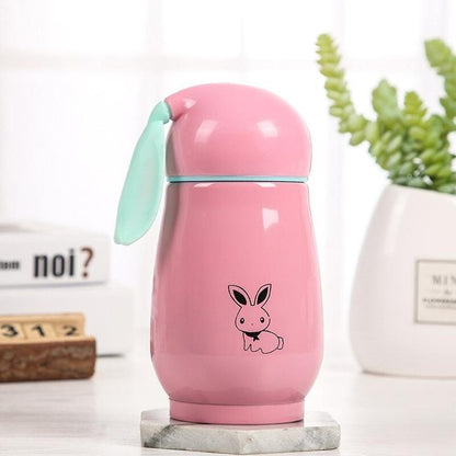 Stainless Steel Botle Cute Rabbits