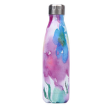 insulated Stainless Steel Water Bottle abstract flowers