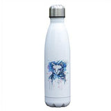 insulated stainless steel water bottle blue cat 17oz