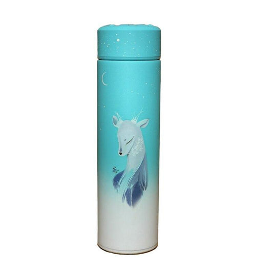 insulated stainless steel water bottle Blue Doe