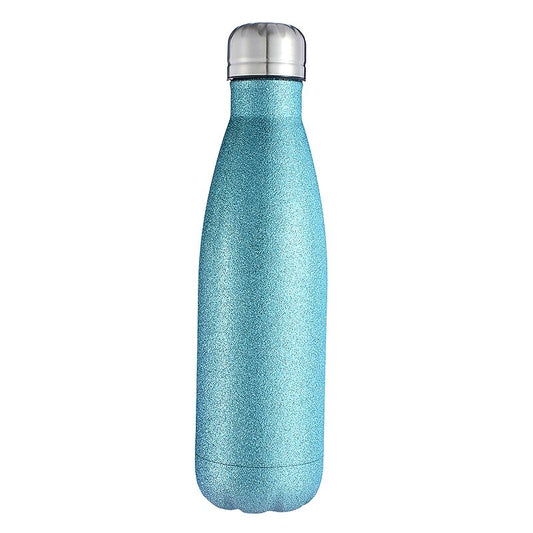 insulated stainless steel water bottle Blue Sparkly