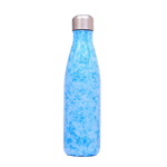 insulated Stainless Steel Water Bottle blue light cloud