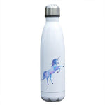 insulated stainless steel water bottle elegant unicorn