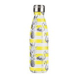 insulated stainless steel water bottle exotic flamingo