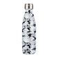 insulated stainless steel water bottle grey military 17oz