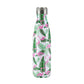 insulated stainless steel water bottle Jungle Flamingo