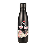 insulated stainless steel water bottle lovers flamingo